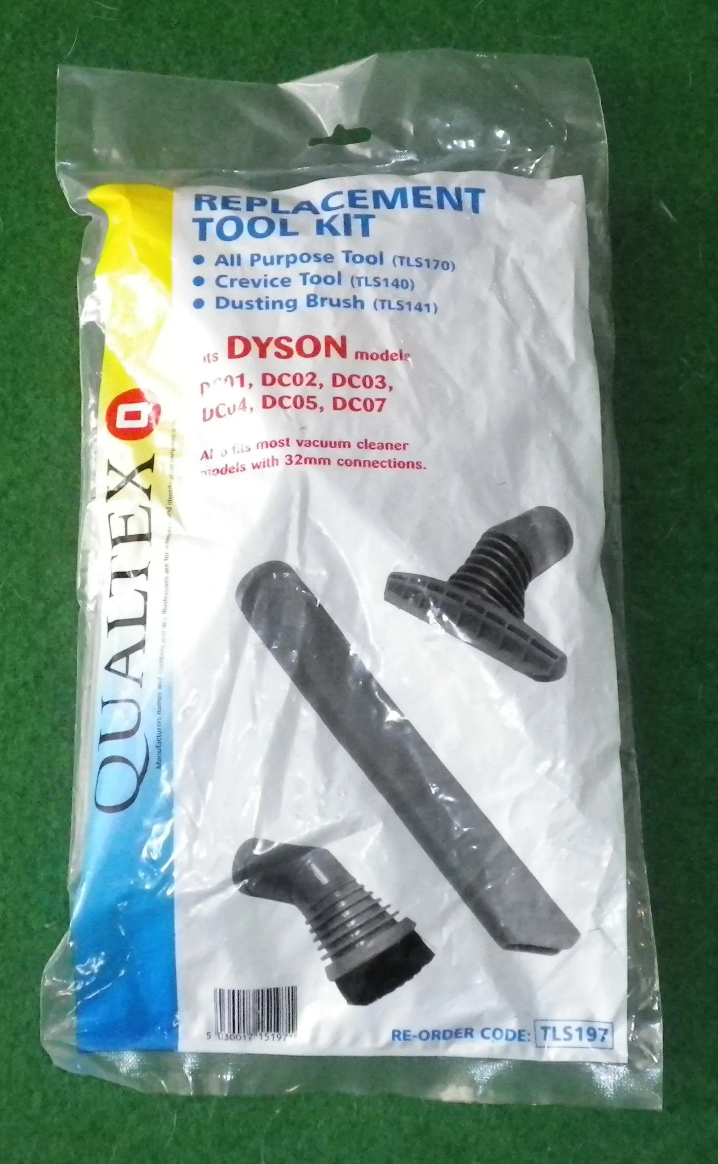 Dyson DC01/02/03/04/05/07 Crevice, Brush, Upholstery Tool Set  - Part No. TLS197