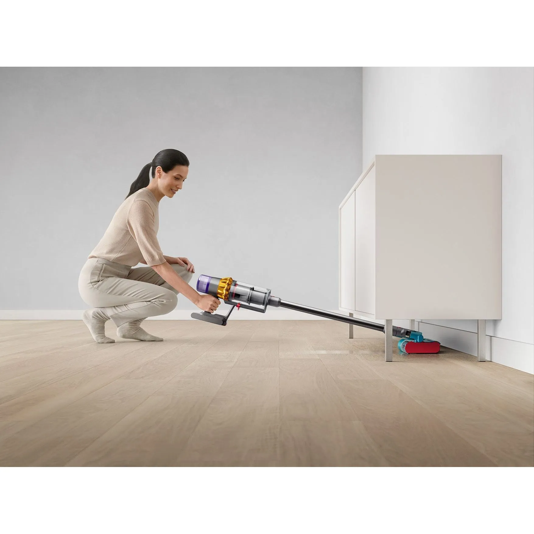 Dyson V15s Detect Submarine Cordless Vacuum Cleaner - Nickel & Blue | V15SUBMARINE