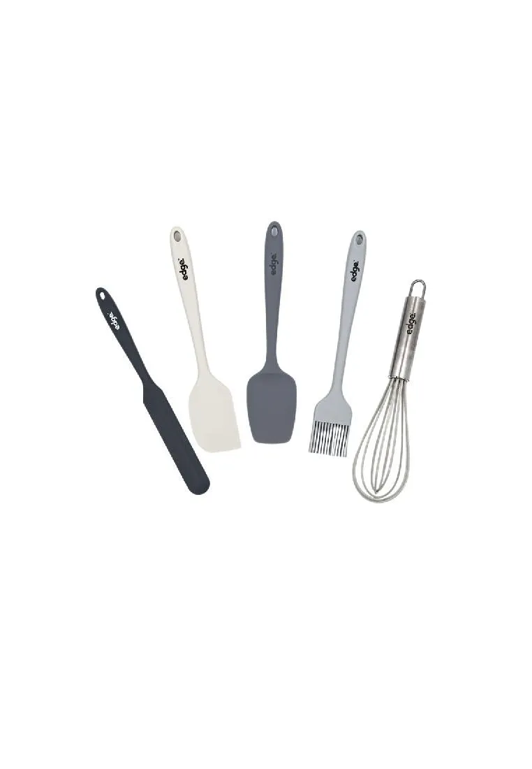 Edge 5piece Silicone Mini Spatula Set 8"