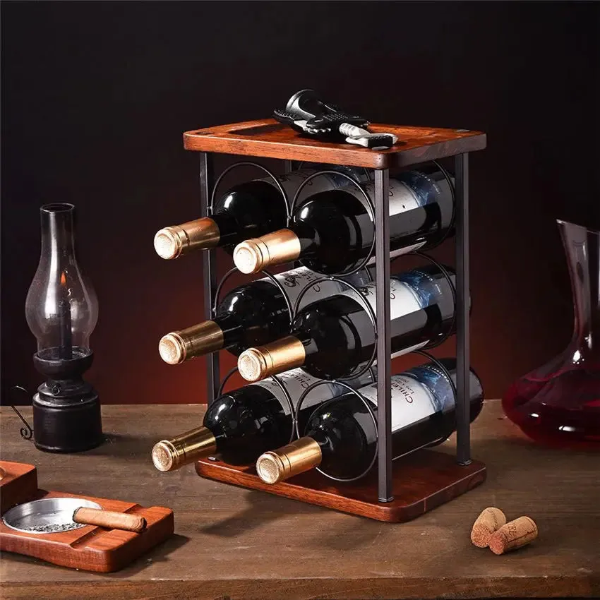 Elegant Wine and Glass Storage Rack