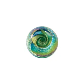 Emerald Sky Paperweight