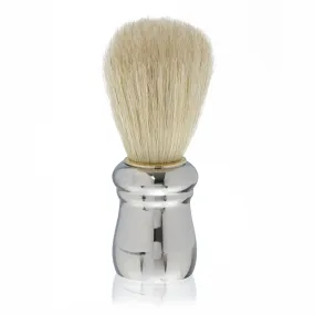 Fendrihan White Boar Bristle Shaving Brush, Silver Handle