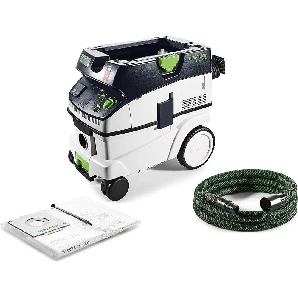 FESTOOL FESTOOL MOBILE DUST EXTRACTOR CTH 26 E / A CLEANTEC 584139 FES584139