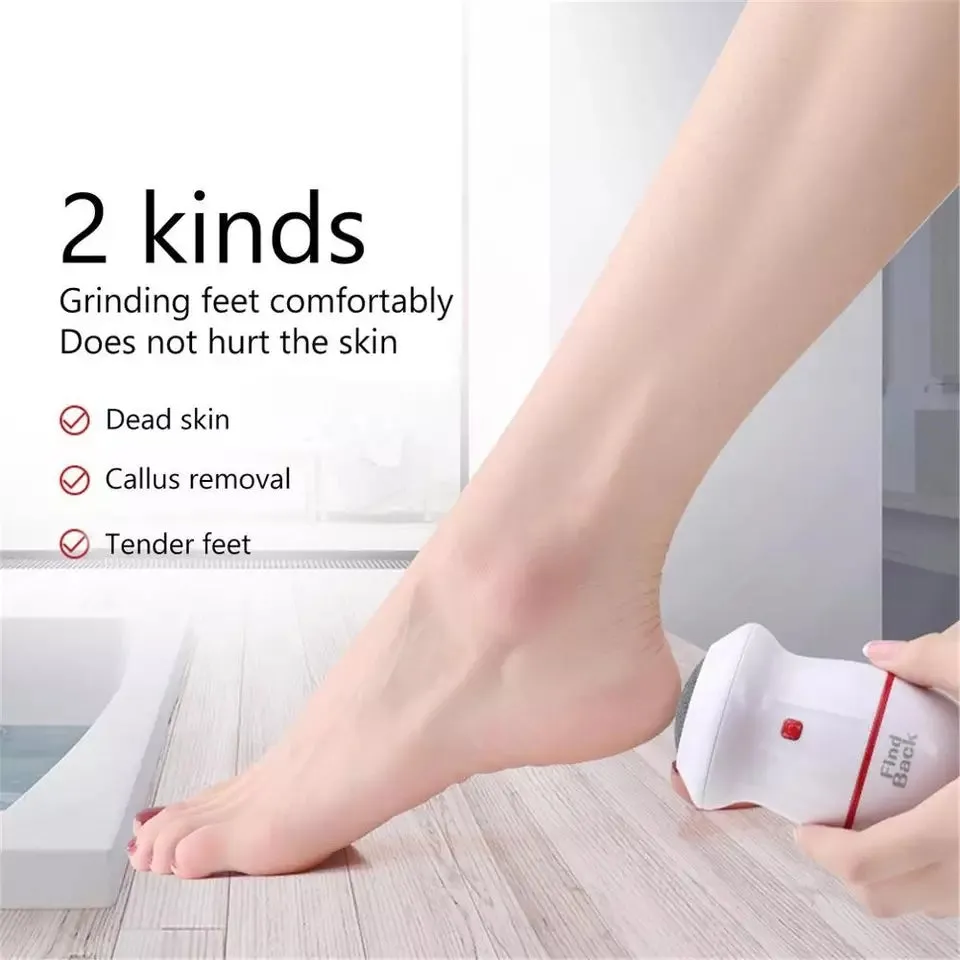 Find Back Callus Remover With Built-in Vacuum Electric Foot Grinder