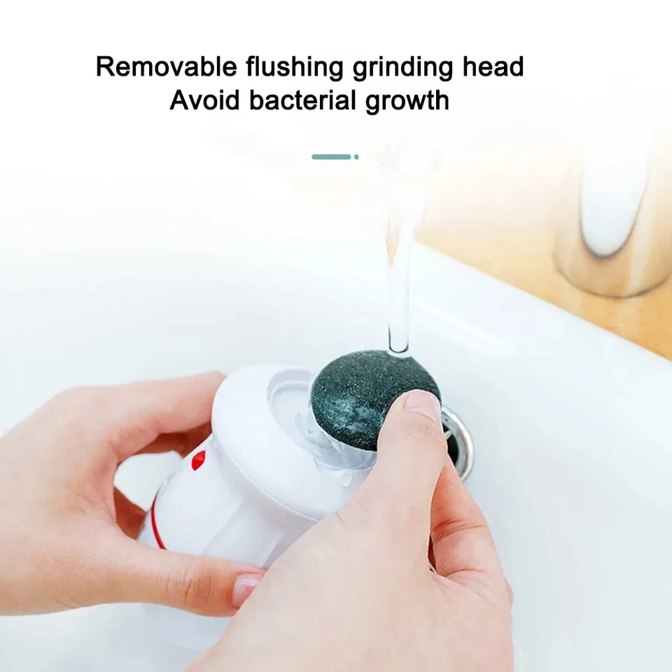 Find Back Callus Remover With Built-in Vacuum Electric Foot Grinder