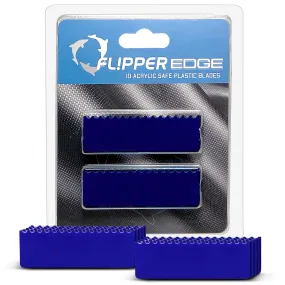 Flipper Edge Standard Acrylic Safe Plastic Blades - 10 Pack