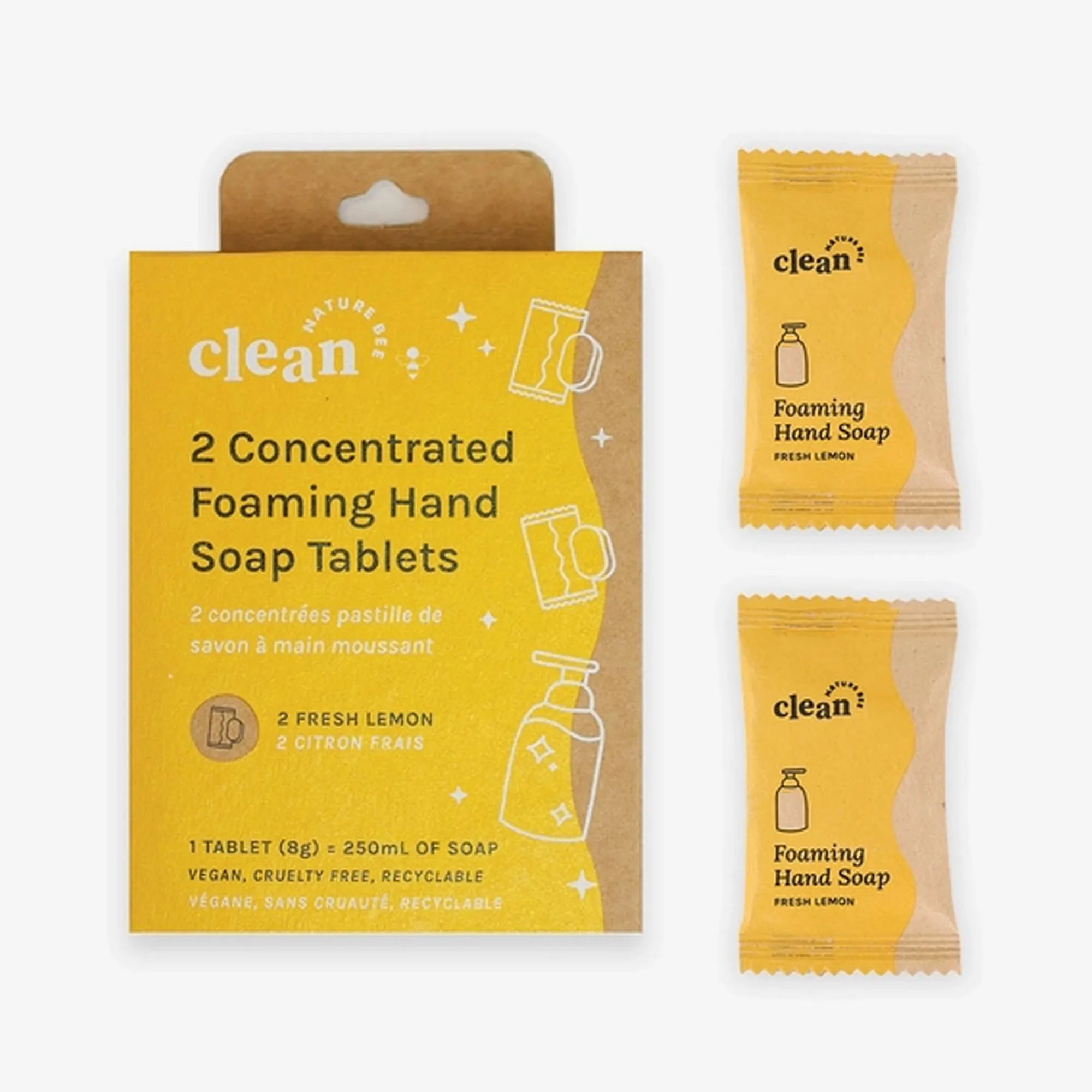 Foaming Hand Soap Tablets (2pc)