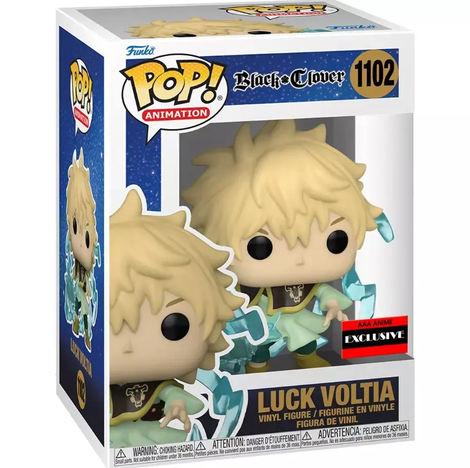 Funko Pop! - Black Clover - Luck Voltia (1102)  Exclusive