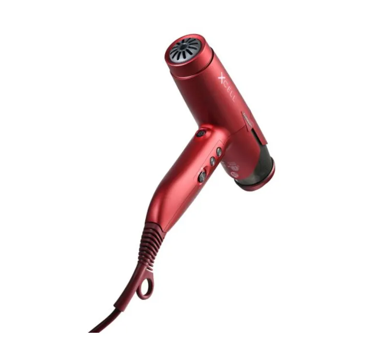 Gamma  Xcell Ionic Technology Hair Dryer Blower – RED