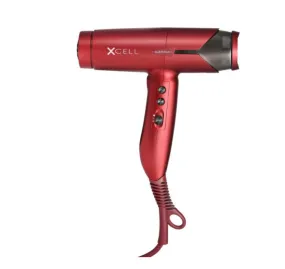 Gamma  Xcell Ionic Technology Hair Dryer Blower – RED