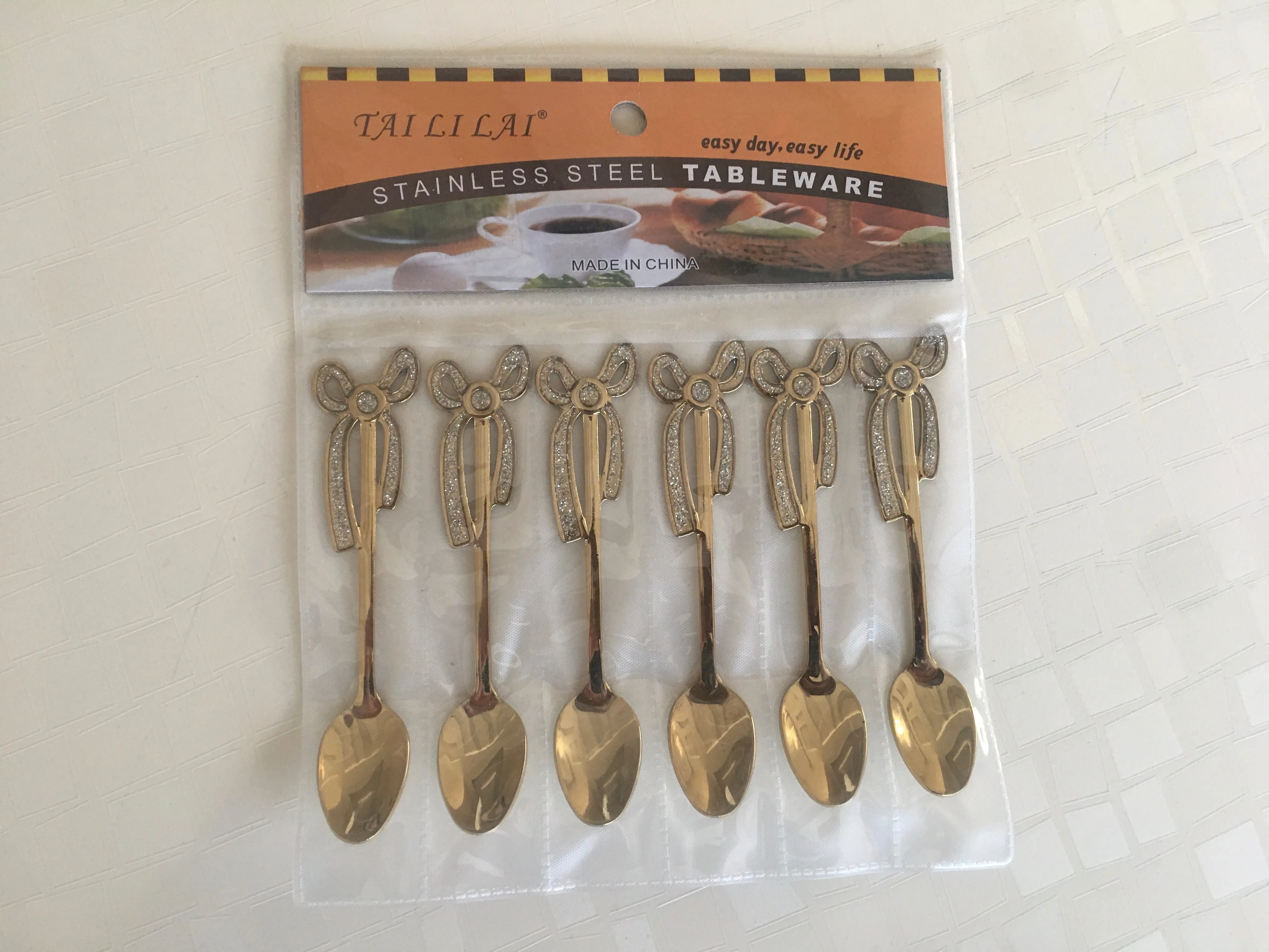 Golden Tea Spoon - (S178)