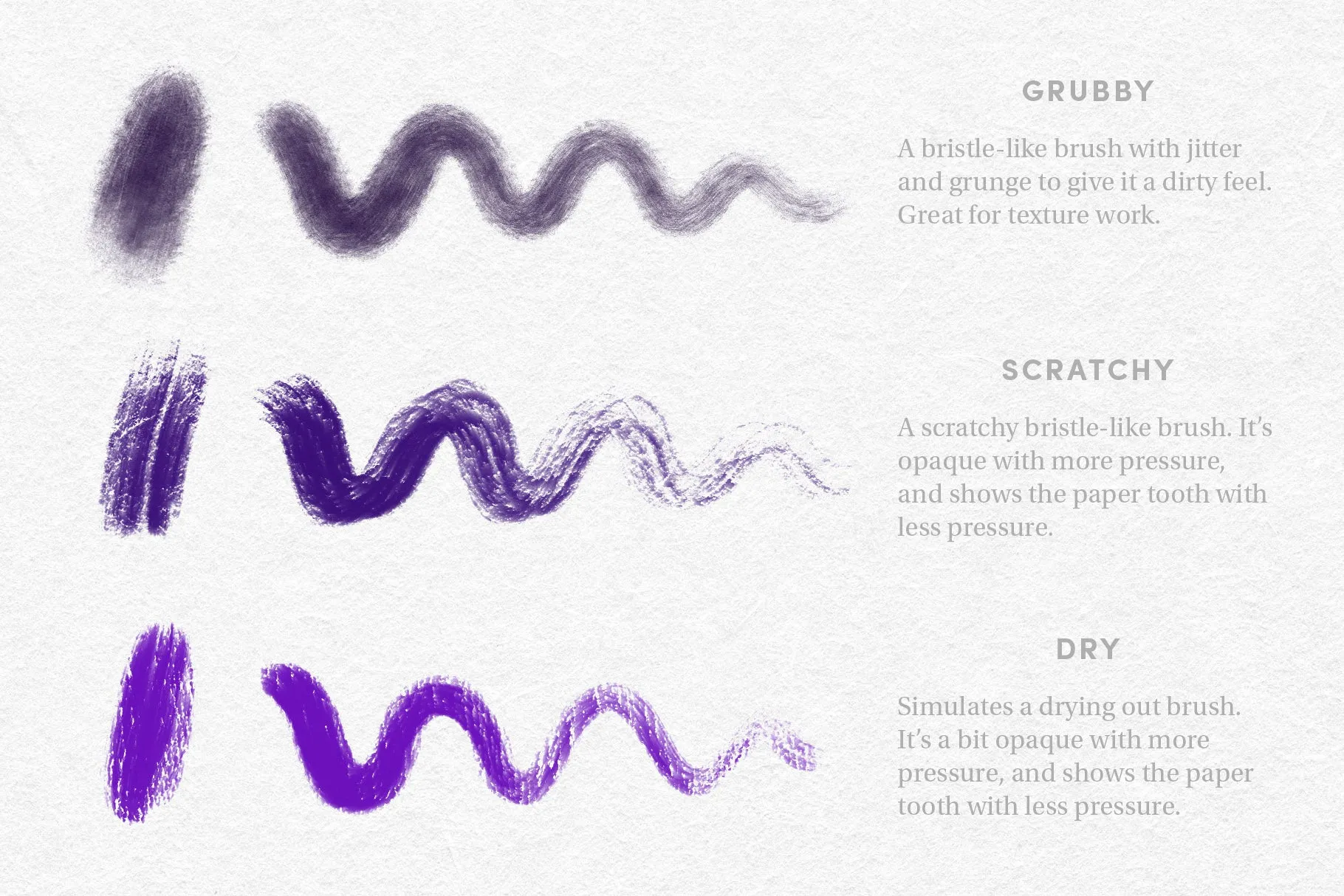 Gouache Set – Procreate Brushes