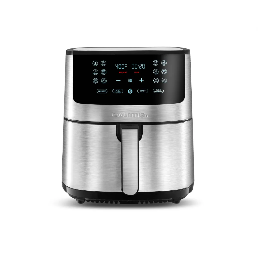 Gourmia 8-Qt. Stainless Steel Digital Air Fryer