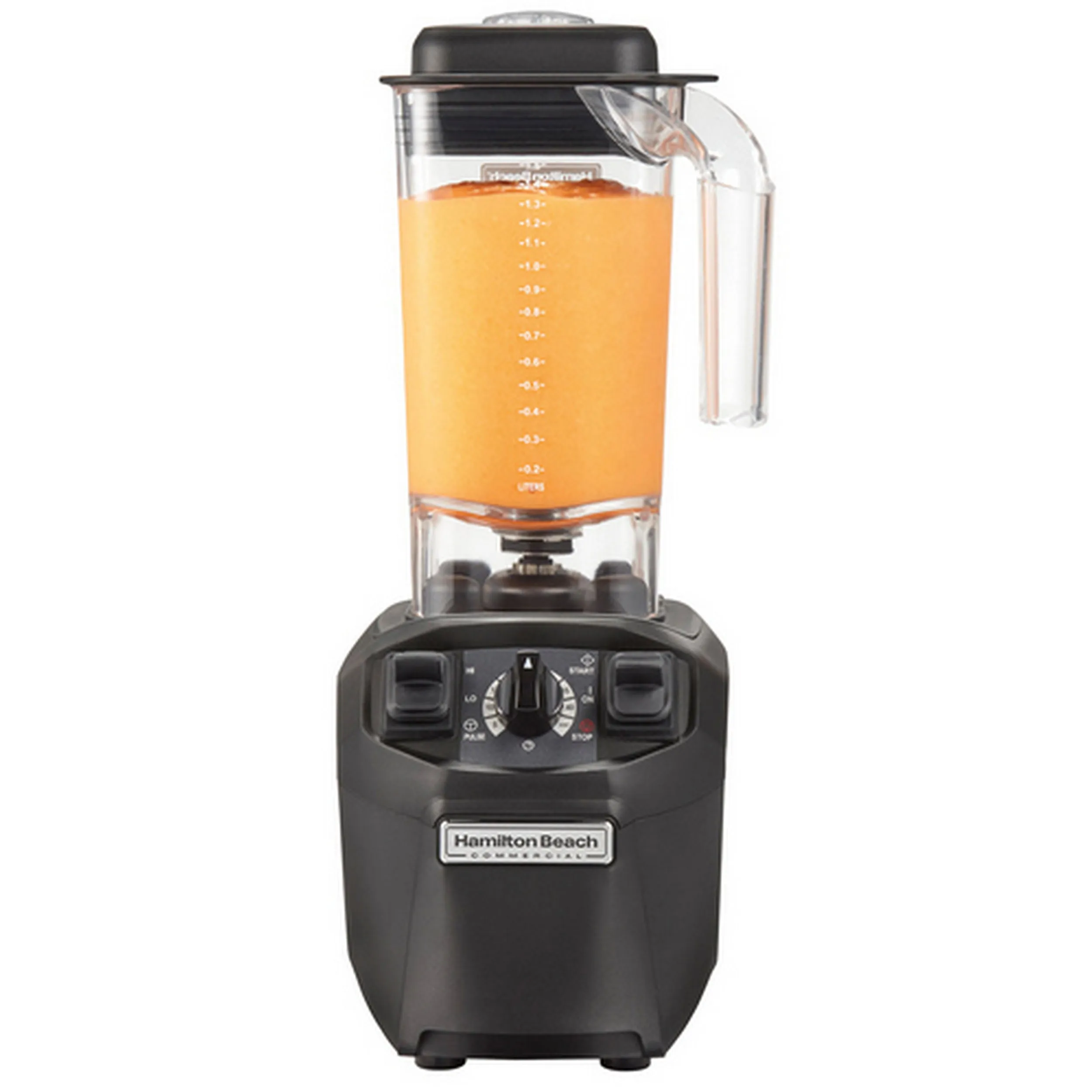 Hamilton Beach HBH455 Tango 2.4 hp 2 Speed Bar Blender with Timer Dial and 48 oz. TRITAN® Jar