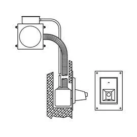 HD 04 FASTAIRE, 120V / 7 AMPS, SEMI-RECESSED ELECTRIC HAND -  CURRENT LEAD TIME IS 2 WEEKS