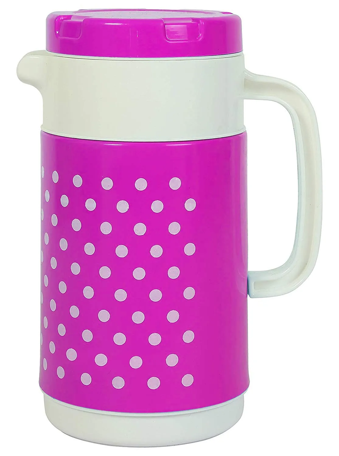 Heart Home Plastic Insulated Orchid Tuff Jug Flask 1500 ML (Pink) -CTLTC10688 CTHH12161