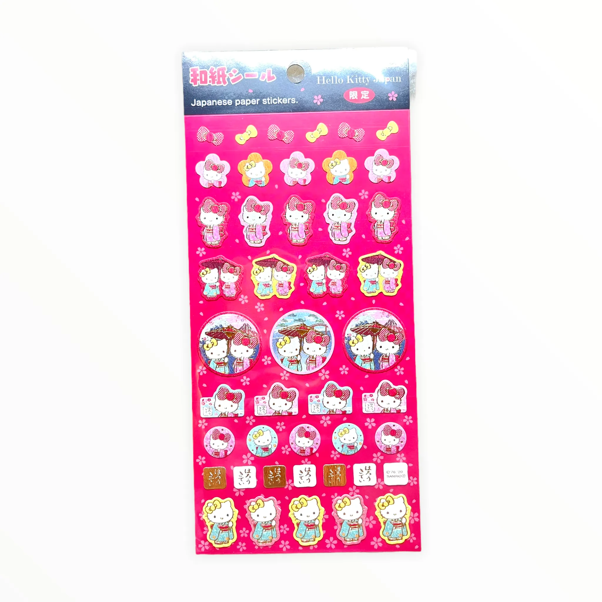 Hello Kitty Japanese Paper Sticker (Japan Special Edition)