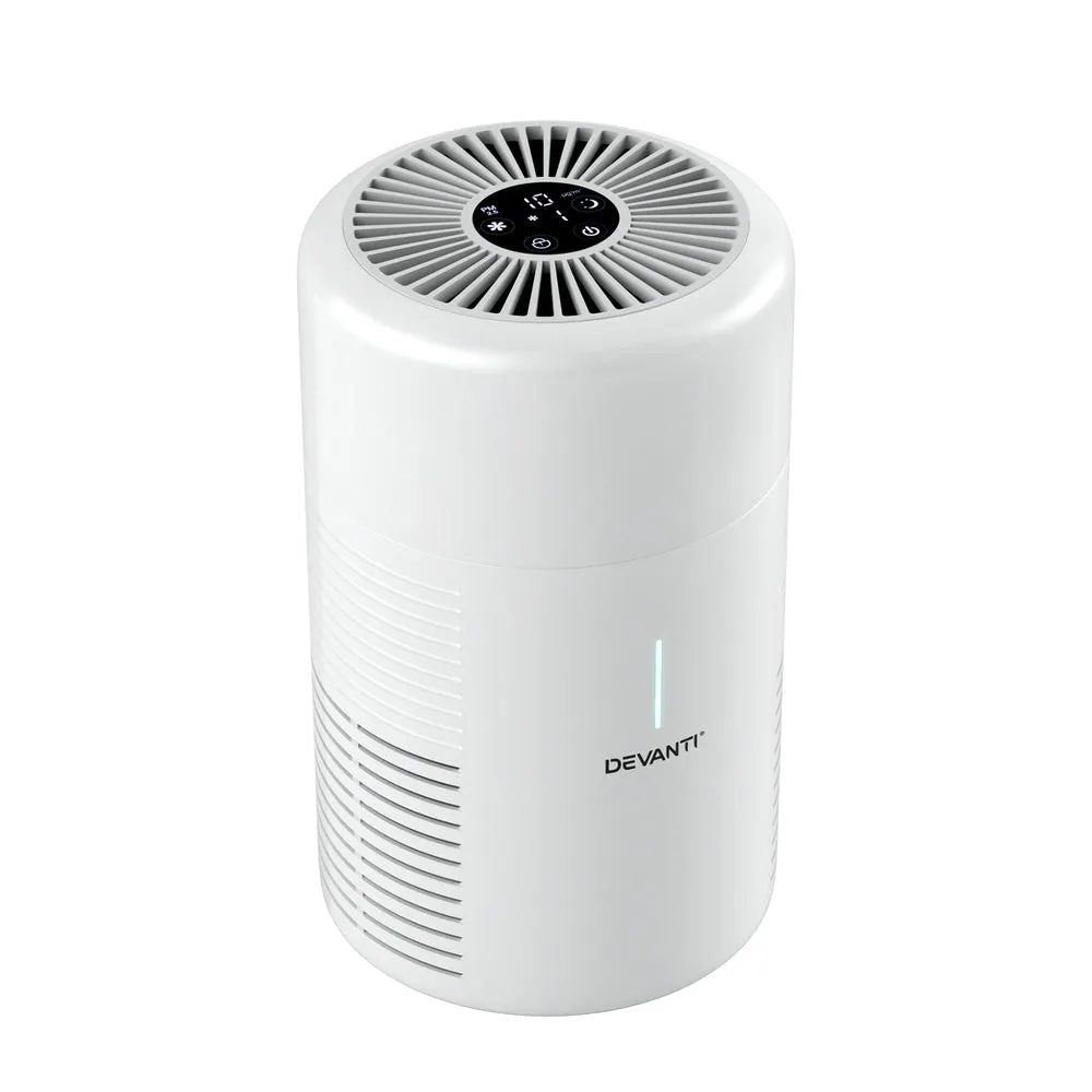 HEPA Air Purifier, Dust Sensor, Child-Lock - Devanti