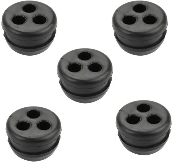 Hipa Pack-of-5 13211546730 V137000030 Fuel Tank Tube 3-Hole Grommet for ECHO SRM210 SRM210i SRM211 SRM211i SRM210U SRM211U SRM225 SRM310 SRM340 trimmers