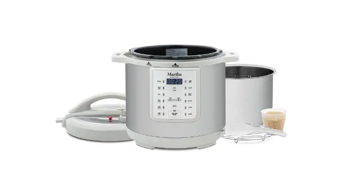 HUGE PRICE DROP: Martha Stewart 8 Qt 7-in-1 Everything Pressure Cooker, Sauté and Sear, Cake Maker, Egg Cooker, Yogurt Maker etc. (NEW)   1 Year Warranty - Ships Quick!