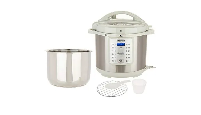 HUGE PRICE DROP: Martha Stewart 8 Qt 7-in-1 Everything Pressure Cooker, Sauté and Sear, Cake Maker, Egg Cooker, Yogurt Maker etc. (NEW)   1 Year Warranty - Ships Quick!