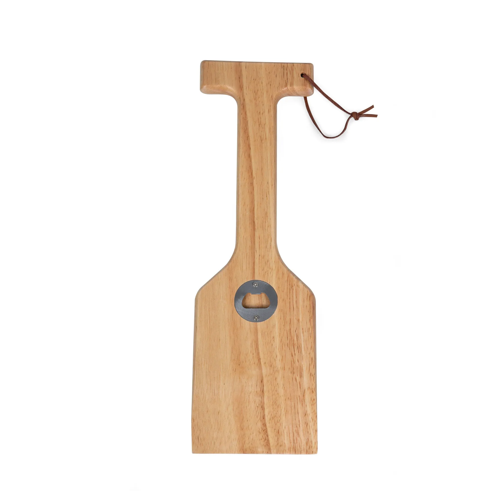 Indiana Hoosiers - Hardwood BBQ Grill Scraper with Bottle Opener