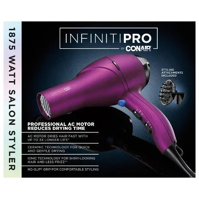 Infiniti Pro by Conair Magenta Soft Touch AC Motor Dryer