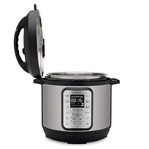 Instant Pot Duo Plus 6 Quart 9-in-1 Electric Pressure Cooker, Slow Cooker, Rice Cooker, Steamer, Saute, Yogurt Maker, Warmer & Sterilizer, 15 One-Touch Programs