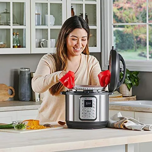 Instant Pot Duo Plus 6 Quart 9-in-1 Electric Pressure Cooker, Slow Cooker, Rice Cooker, Steamer, Saute, Yogurt Maker, Warmer & Sterilizer, 15 One-Touch Programs