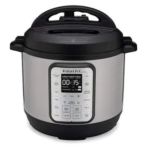 Instant Pot Duo Plus 6 Quart 9-in-1 Electric Pressure Cooker, Slow Cooker, Rice Cooker, Steamer, Saute, Yogurt Maker, Warmer & Sterilizer, 15 One-Touch Programs