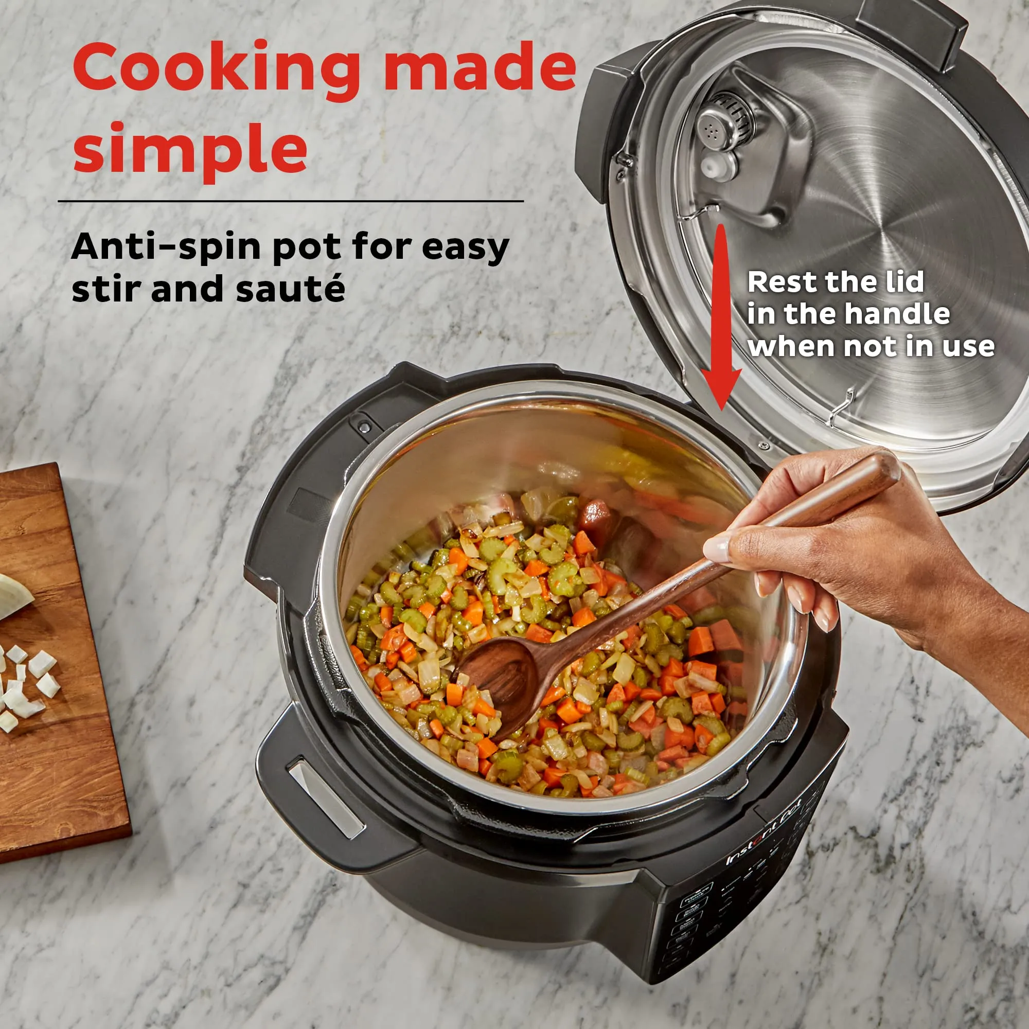 Instant Pot RIO, 7-in-1 Electric Multi-Cooker.