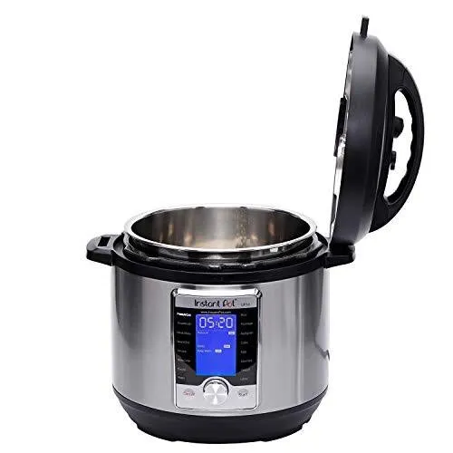 Instant Pot Ultra 60 Ultra 6 Qt 10-in-1 Multi- Use Programmable Pressure Cooker, Slow Cooker, Rice Cooker, Yogurt Maker, Cake Maker, Egg Cooker, Sauté, and more, Stainless Steel/Black