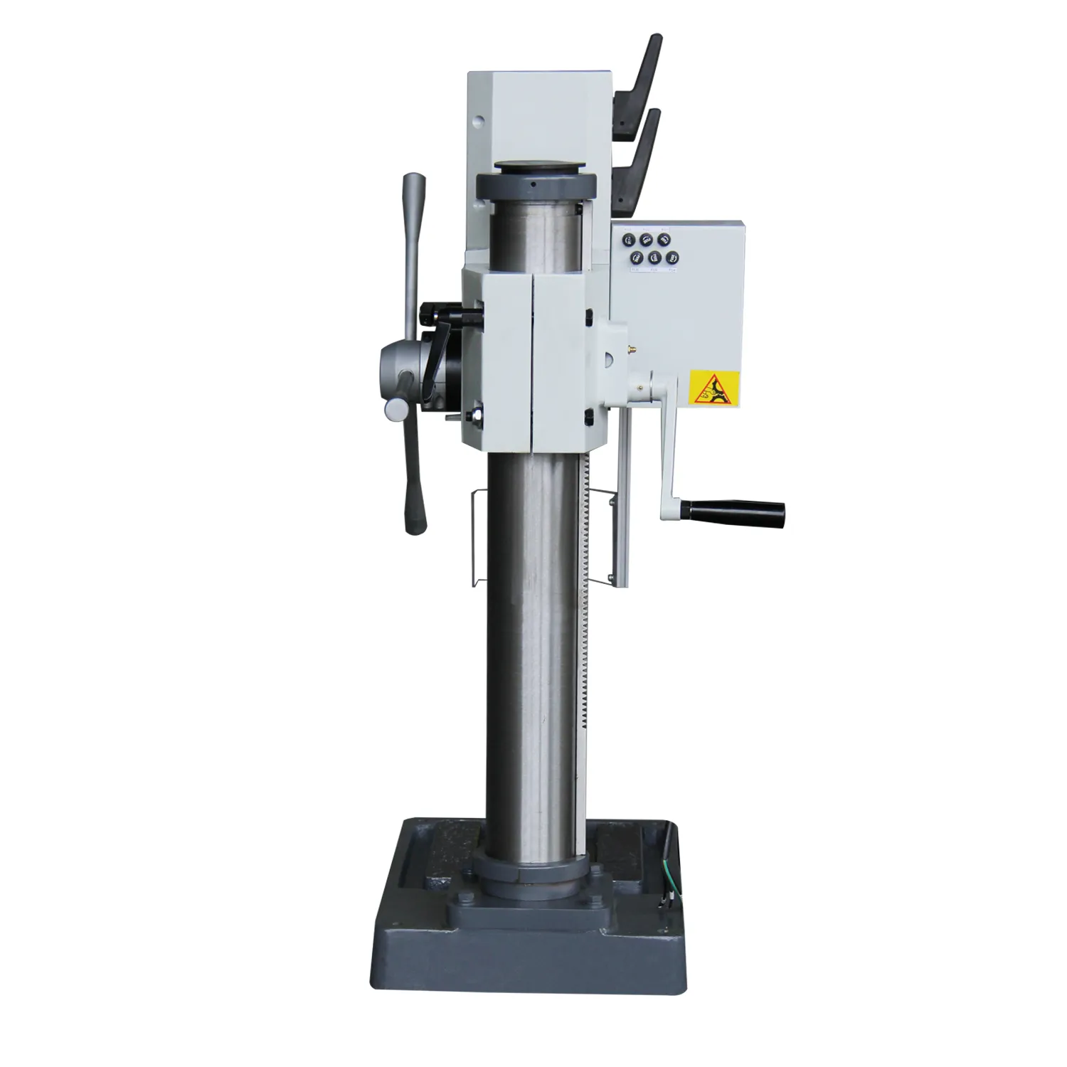 KAKA Industrial GD-25B Gear Head Vertical Drill Press, 8 Steps Speed Adjustable Head Hight Depth DRO Industrial Grade Drilling Tapping Machine with 220V 3 Phase Motor