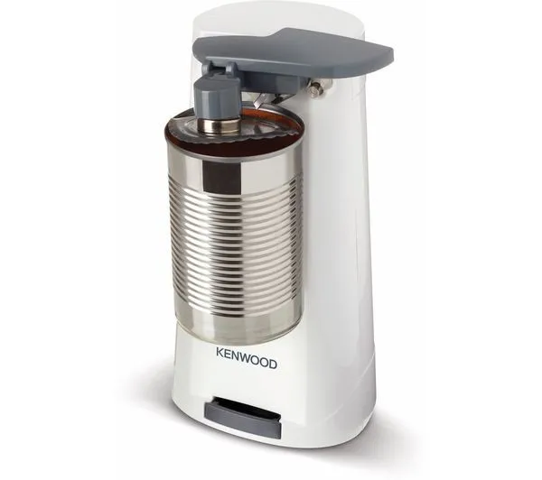 Kenwood CAP70.A0WH NEW 3-in-1 Electric Can & Bottle Opener Knife Sharpener White- NEW