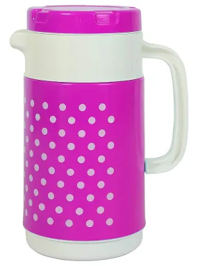 Kuber Industries Insulated Orchid Tuff Jug Flask 1500 ML (Pink) -CTLTC12361, Standard