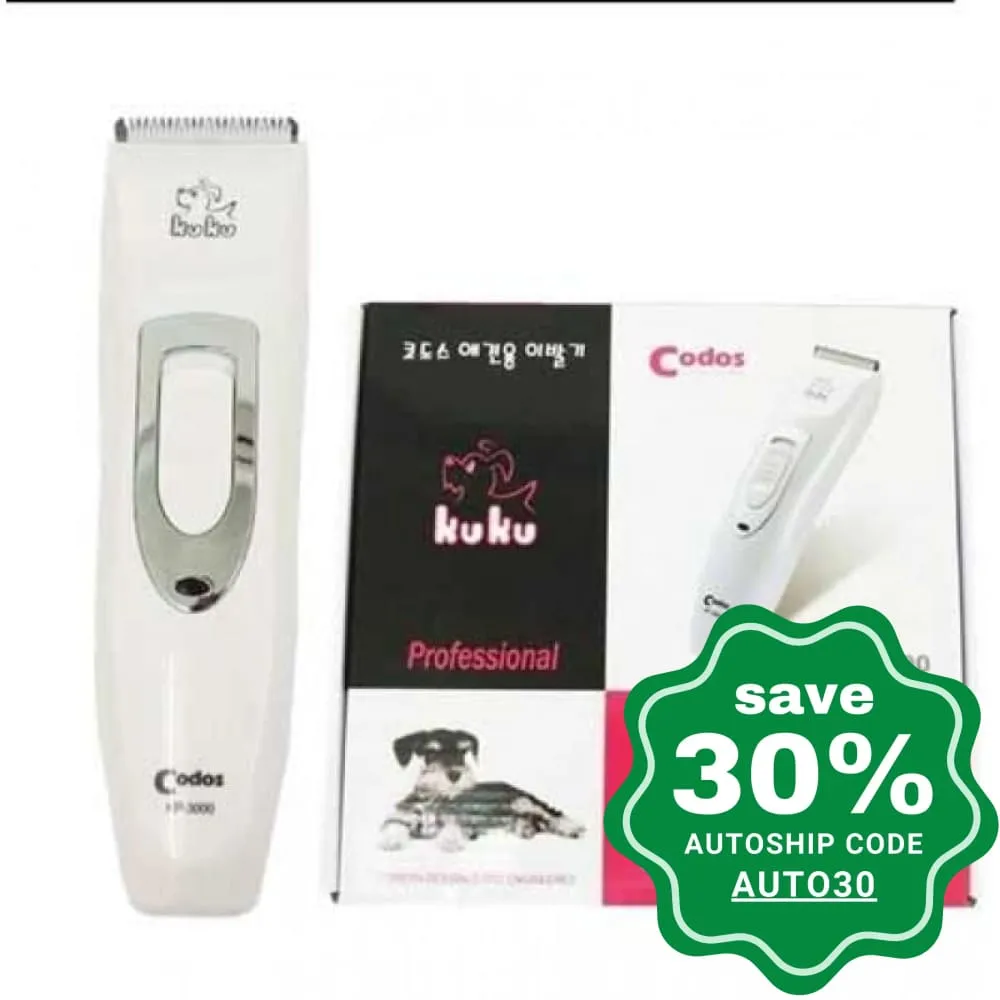 KuKu - KP-3000 Pet Clipper & Trimmer Kit