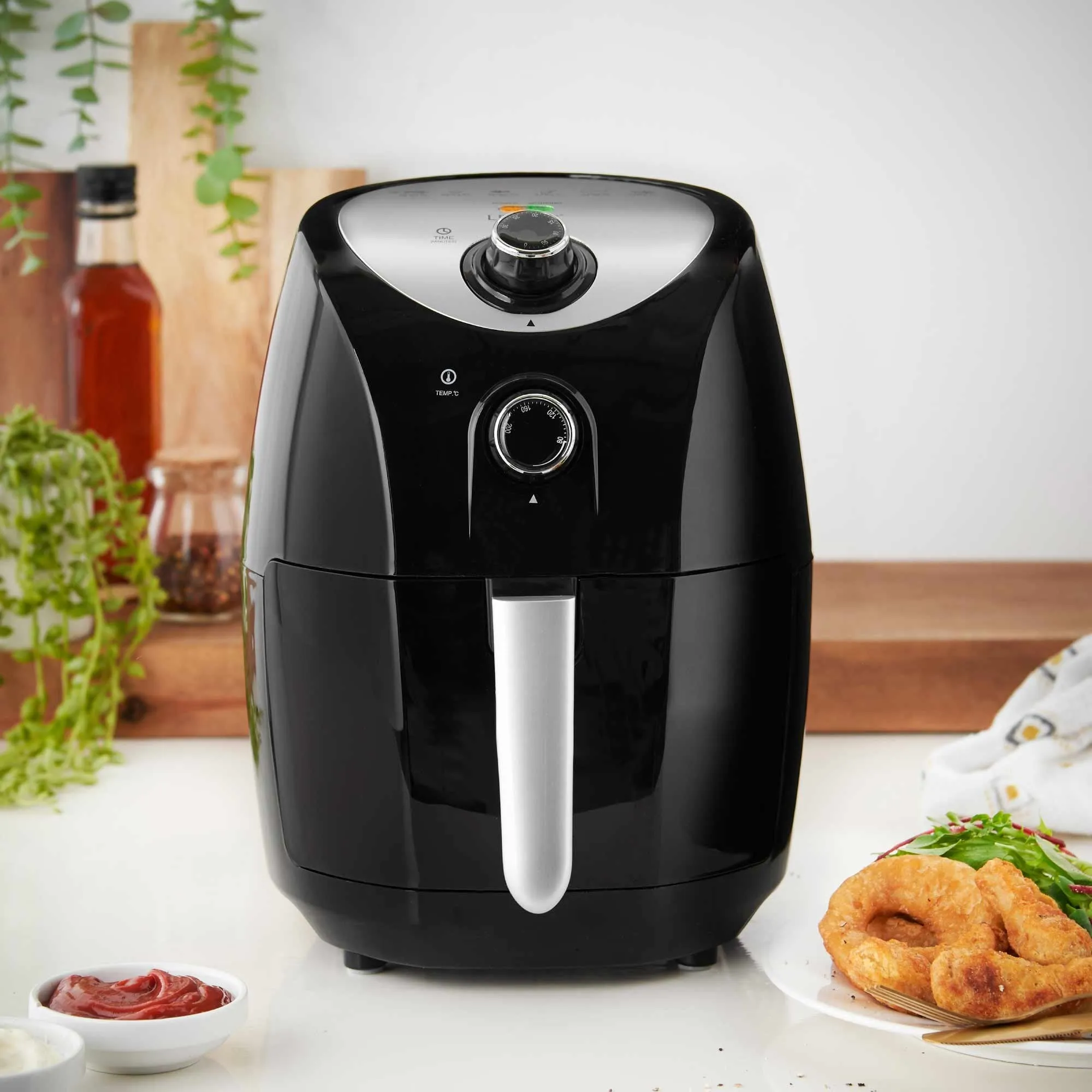 Lewis's Compact Air Fryer 2.4L 900W - Black