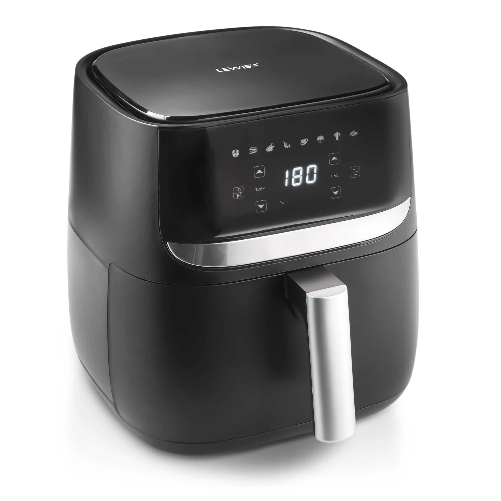 Lewis's Digital Air Fryer 5.7L 1700W - Black