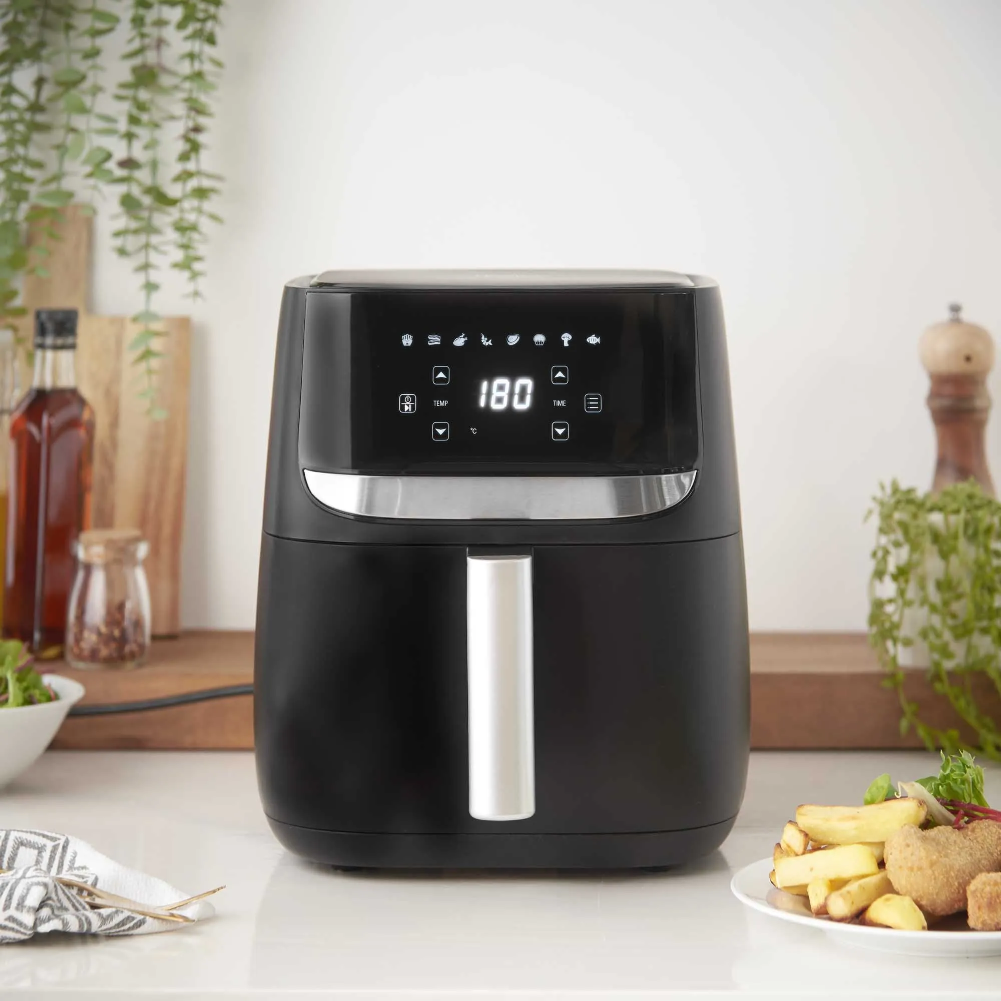 Lewis's Digital Air Fryer 5.7L 1700W - Black