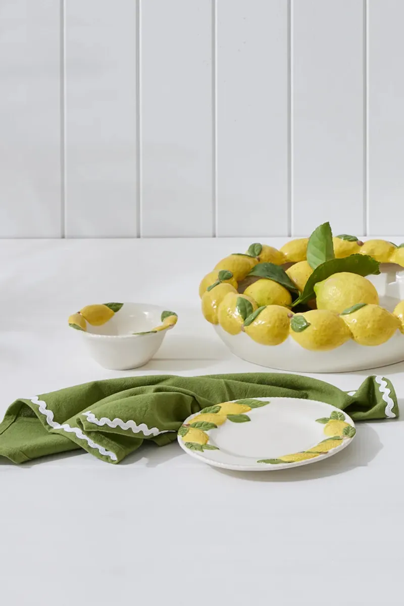 Limone Ceramic Plates