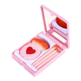 Majestic Pink Heart Makeup Brush