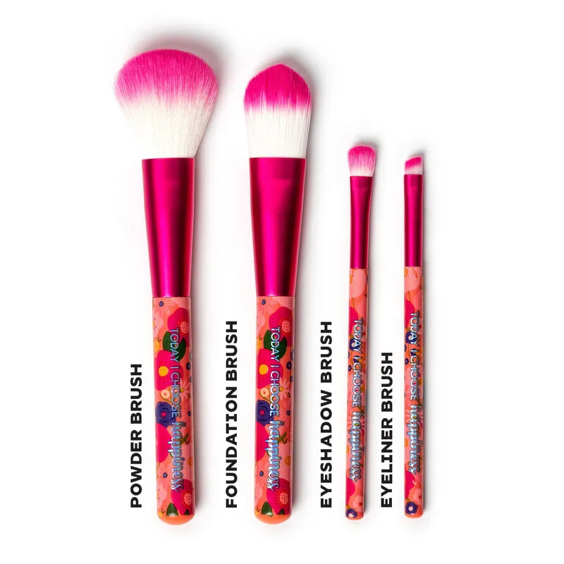 Makeup Brushes - Flowers