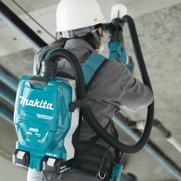 Makita DVC265ZX 36V Cordless Backpack Vacuum Cleaner (LXT-Series) [Bare]