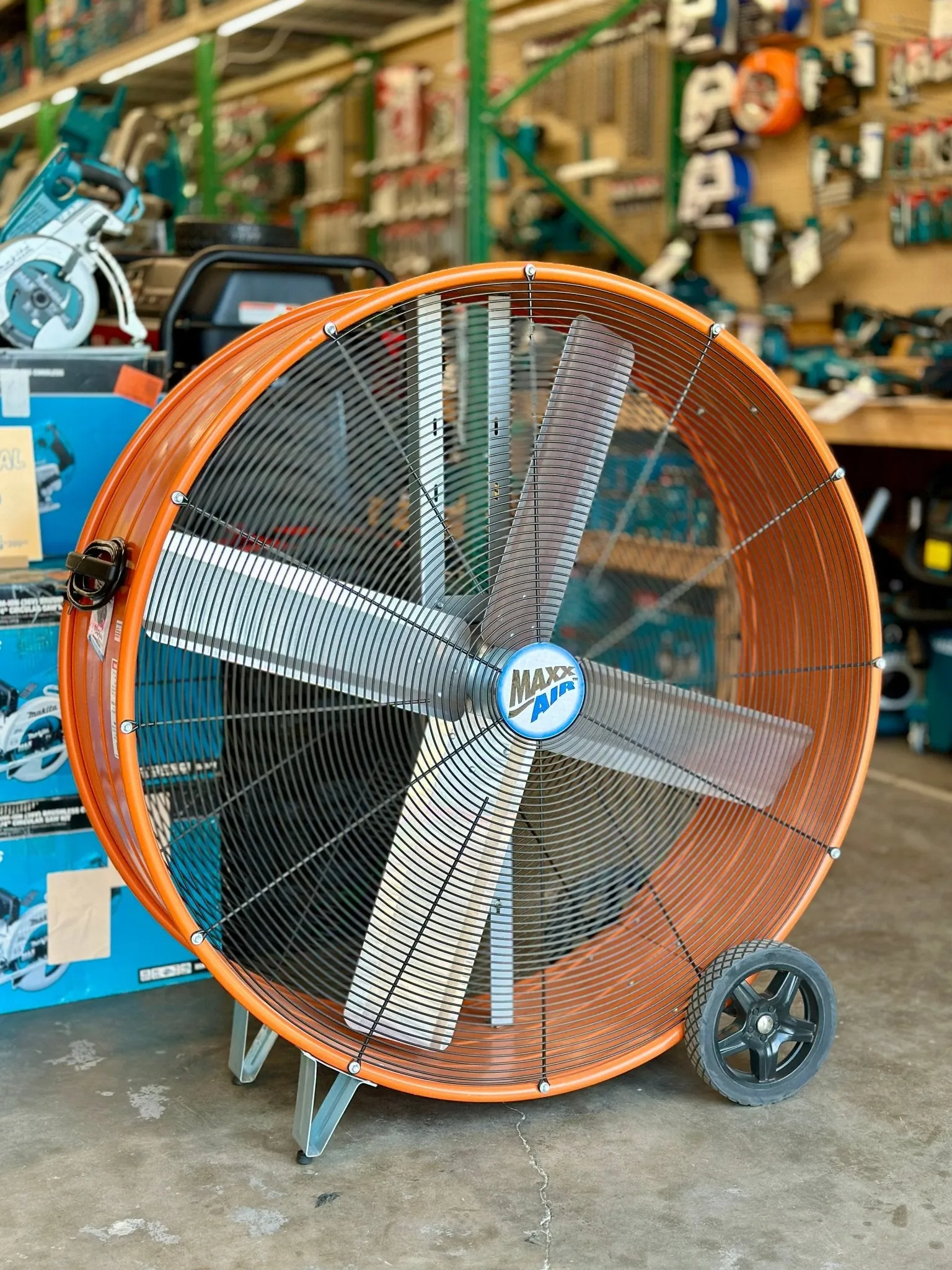 MaxxAir | Pro Series 42 in. 2-Speed Belt Drive Drum Fan (Factory Reconditioned)