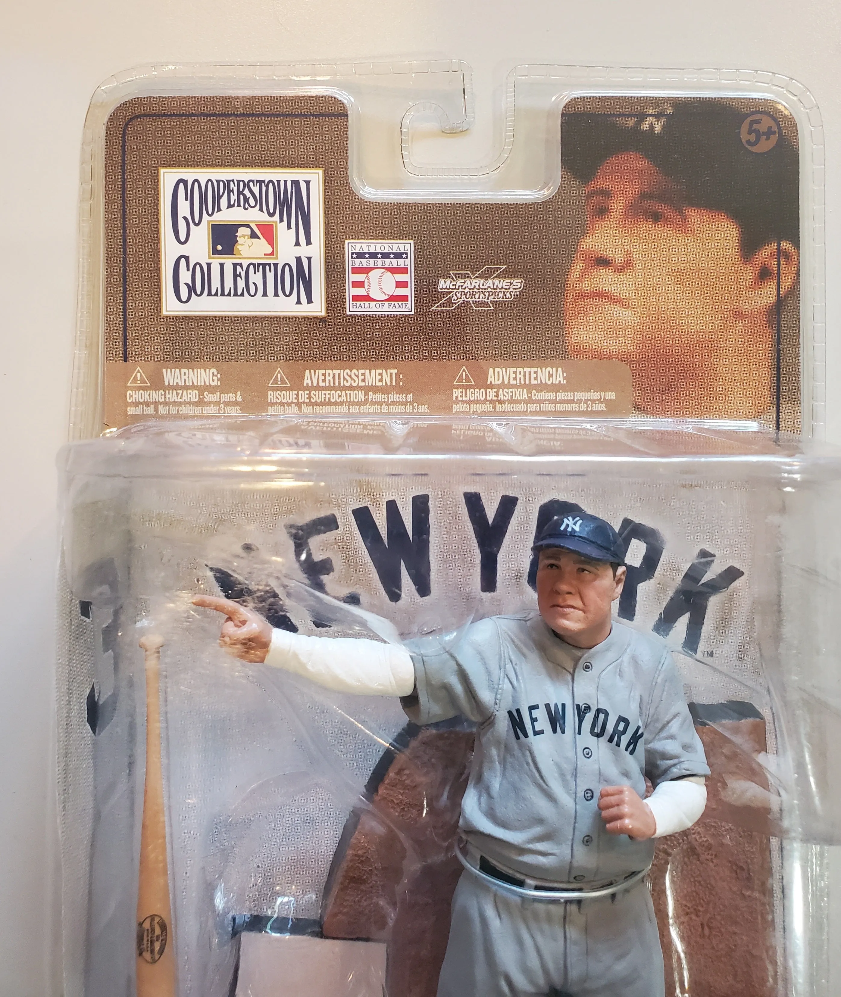 McFarlane Toys - Babe Ruth Cooperstown Collection Unopened Figurine