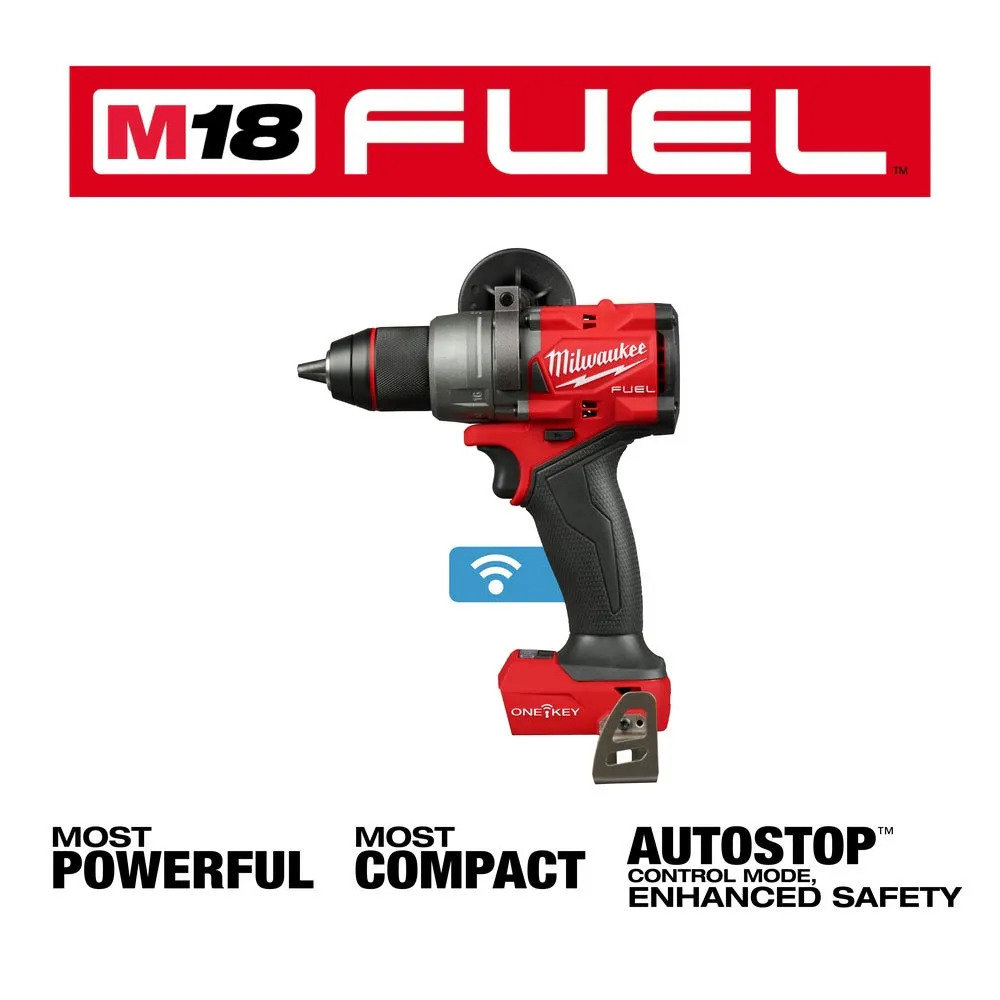 Milwaukee 2906-20 M18 FUEL 1/2" Hammer Drill/Driver w/ ONE-KEY