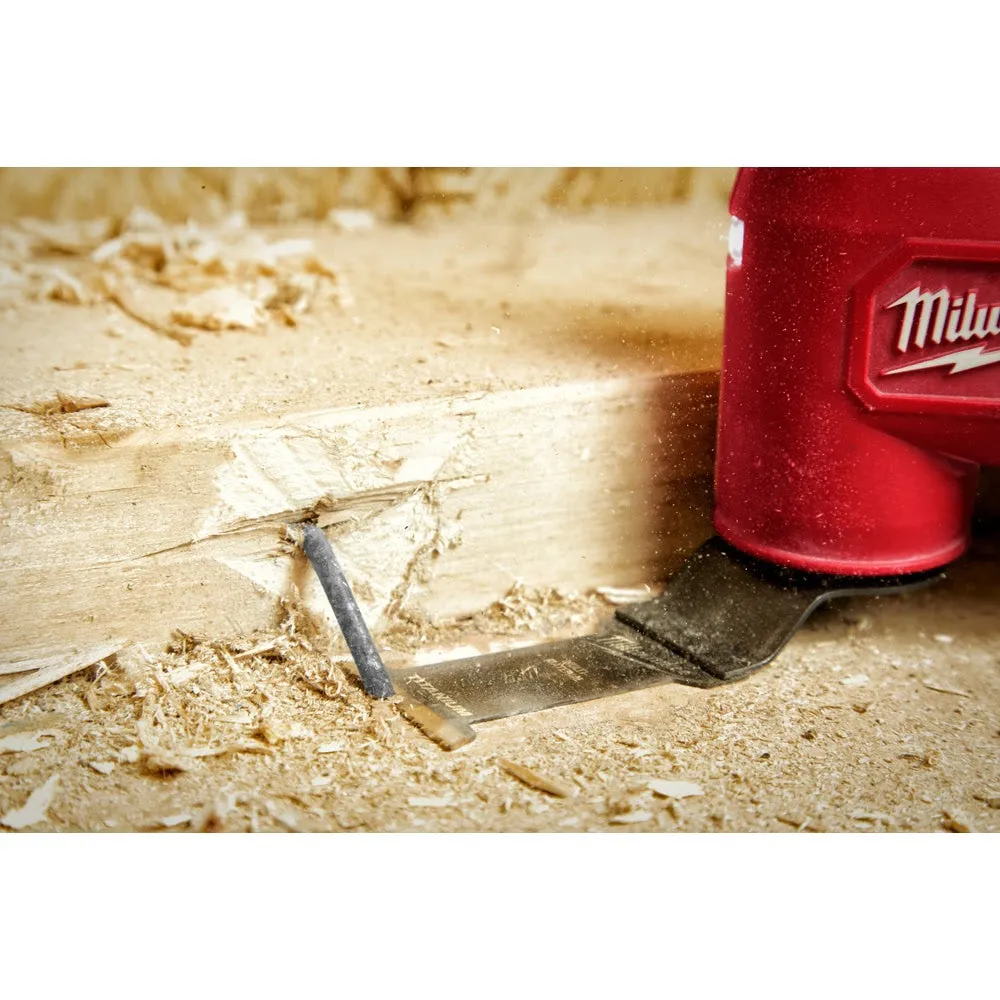 Milwaukee  49-25-1239 Milwaukee® OPEN-LOK™ 1-3/8" TITANIUM ENHANCED BI-METAL MULTI-MATERIAL BLADES 10PK