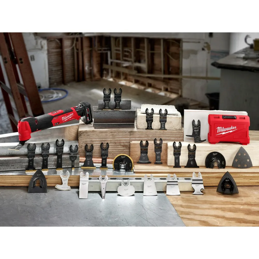 Milwaukee  49-25-1239 Milwaukee® OPEN-LOK™ 1-3/8" TITANIUM ENHANCED BI-METAL MULTI-MATERIAL BLADES 10PK