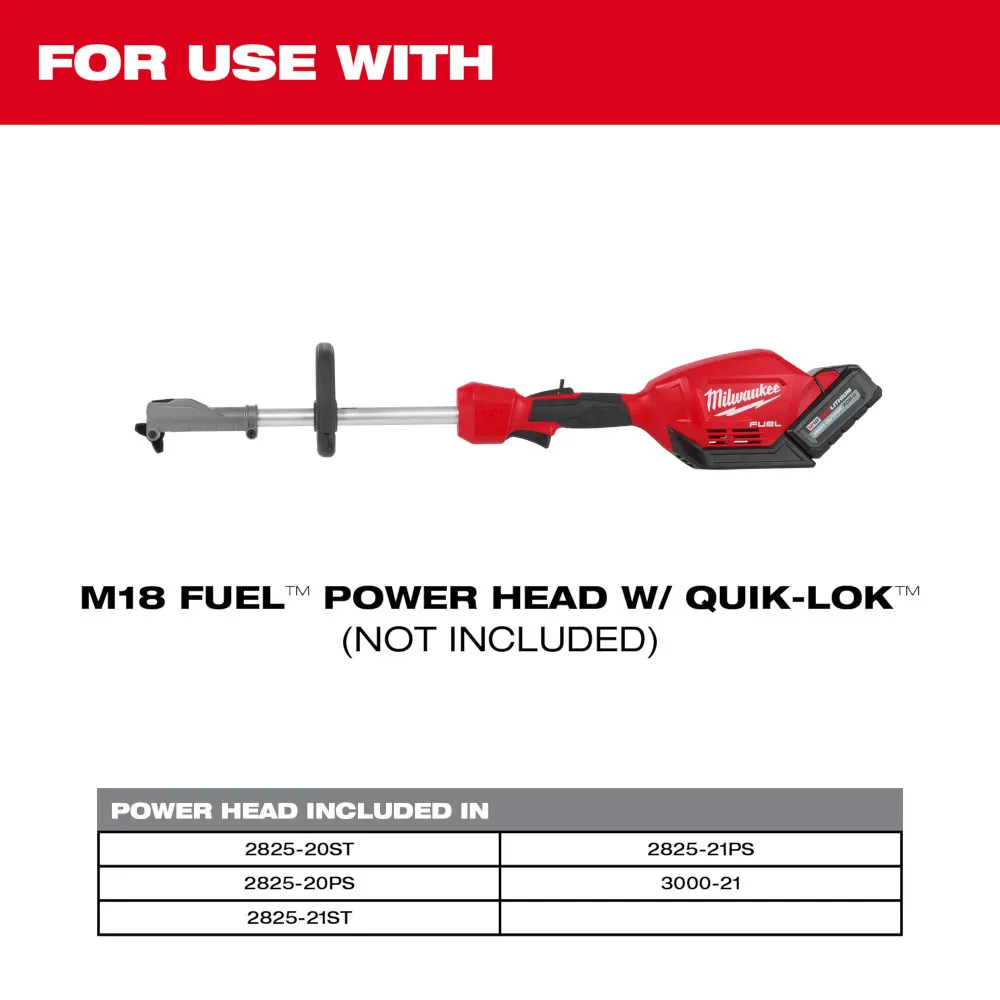 Milwaukee M18 Fuel Quik-Lok String Trimmer Attachment