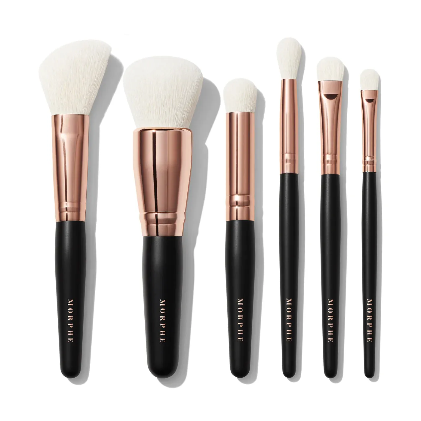 MORPHE Rose Away 6-Piese travele Brush Set مجموعة فرش المكياج